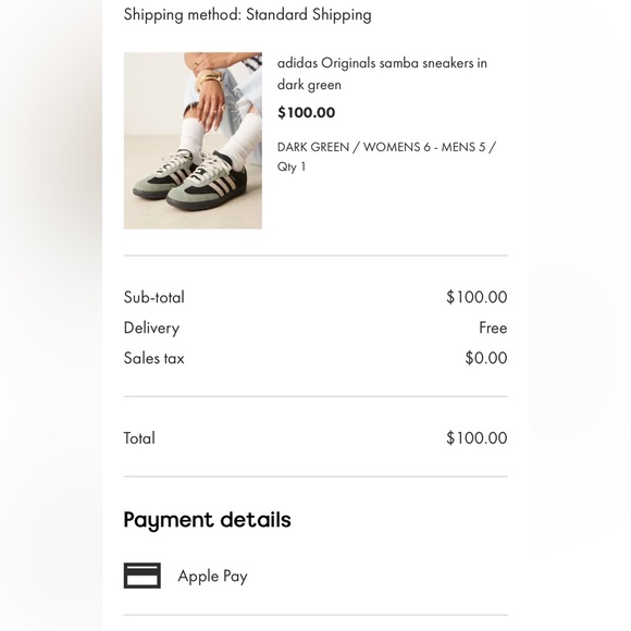 Adidas Samba Sneakers - Picture 9 of 10